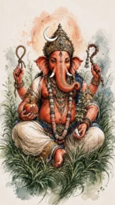 Kshipraprasada Ganapati devotional artwork